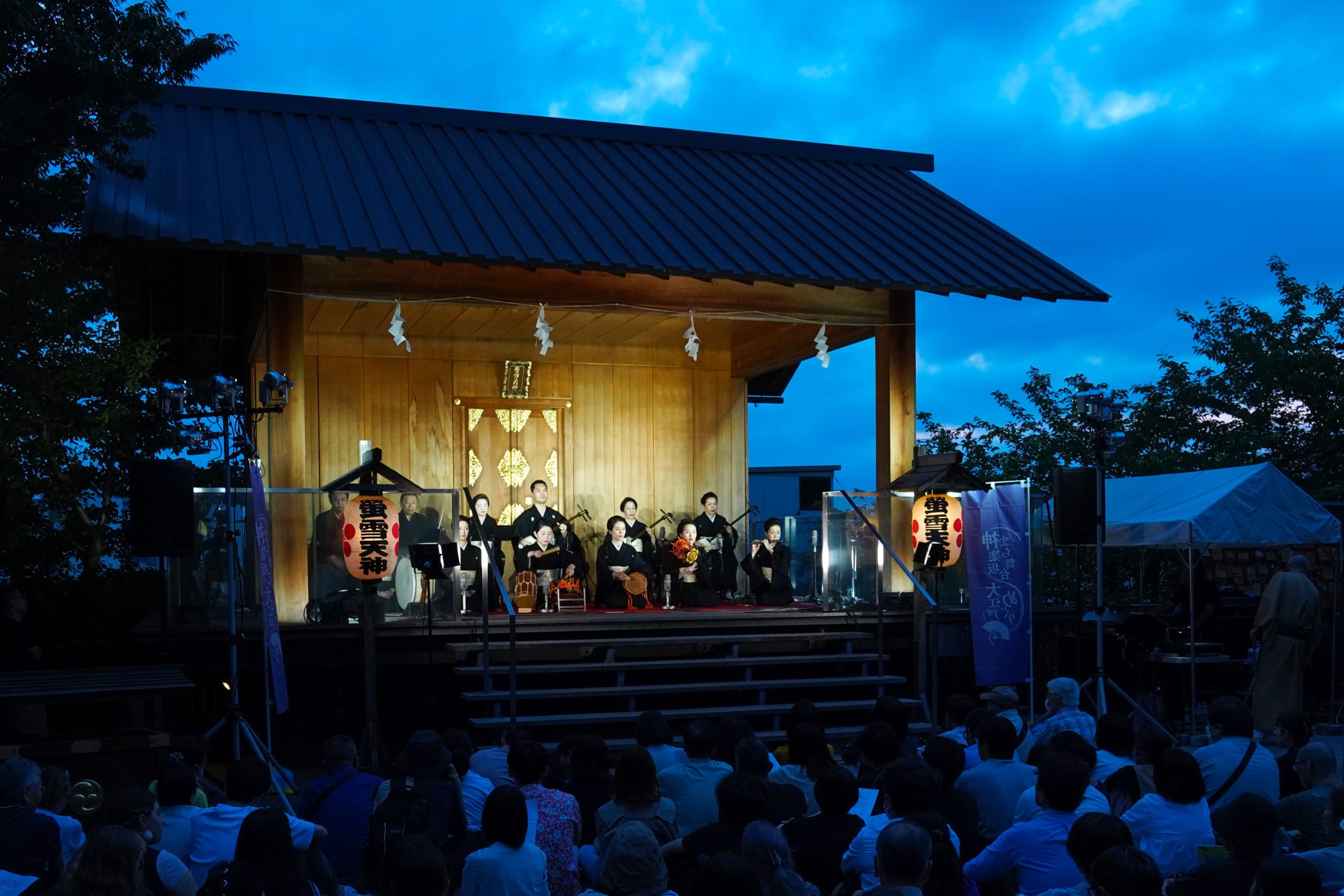 赤城神社 夕暮れライブ